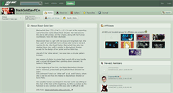 Desktop Screenshot of blackgoldsawfc.deviantart.com