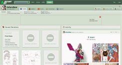 Desktop Screenshot of itskarebear.deviantart.com