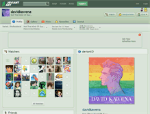 Tablet Screenshot of davidkawena.deviantart.com