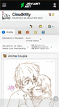 Mobile Screenshot of cloudkitty.deviantart.com