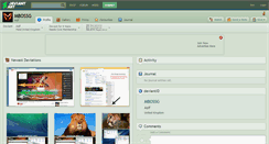 Desktop Screenshot of mbossg.deviantart.com