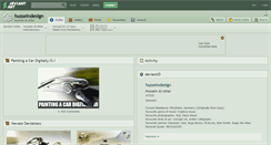 Desktop Screenshot of husseindesign.deviantart.com