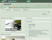 Tablet Screenshot of husseindesign.deviantart.com