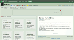 Desktop Screenshot of lelija1997.deviantart.com
