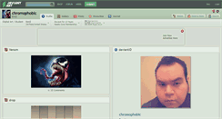 Desktop Screenshot of chromophobic.deviantart.com