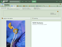 Tablet Screenshot of f3arless.deviantart.com