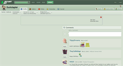 Desktop Screenshot of duckstapler.deviantart.com