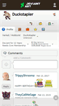 Mobile Screenshot of duckstapler.deviantart.com