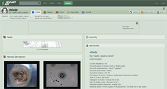 Desktop Screenshot of eblade.deviantart.com