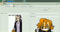 Desktop Screenshot of bryoz.deviantart.com