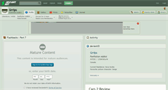 Desktop Screenshot of grrips.deviantart.com