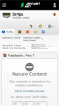Mobile Screenshot of grrips.deviantart.com