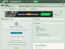 Tablet Screenshot of grrips.deviantart.com