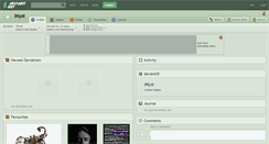 Desktop Screenshot of imyst.deviantart.com