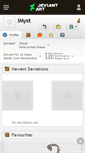 Mobile Screenshot of imyst.deviantart.com