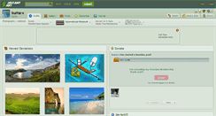 Desktop Screenshot of kuma-x.deviantart.com