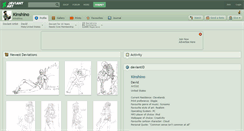 Desktop Screenshot of kinshino.deviantart.com