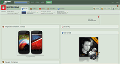 Desktop Screenshot of geordie-boyo.deviantart.com