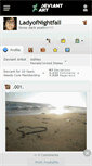 Mobile Screenshot of ladyofnightfall.deviantart.com