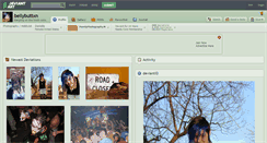 Desktop Screenshot of bellybuttxn.deviantart.com
