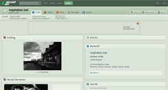Desktop Screenshot of inspiration-lost.deviantart.com