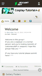Mobile Screenshot of cosplay-tutorial.deviantart.com