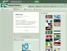 Tablet Screenshot of cosplay-tutorial.deviantart.com