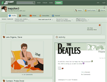 Tablet Screenshot of leapylion3.deviantart.com
