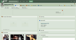 Desktop Screenshot of haoswavern123.deviantart.com