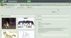 Desktop Screenshot of i-dog.deviantart.com