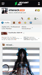 Mobile Screenshot of elianeck.deviantart.com