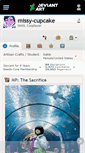Mobile Screenshot of missy-cupcake.deviantart.com