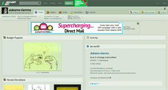 Desktop Screenshot of alabama-slamma.deviantart.com