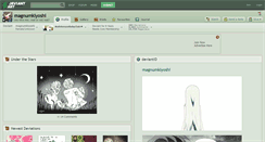Desktop Screenshot of magnumkiyoshi.deviantart.com