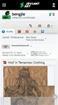 Mobile Screenshot of bengjie.deviantart.com