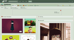 Desktop Screenshot of madebymee.deviantart.com