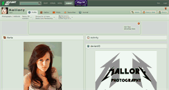 Desktop Screenshot of m-a-l-l-o-r-y.deviantart.com
