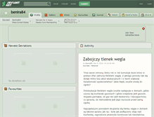 Tablet Screenshot of benira84.deviantart.com
