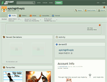Tablet Screenshot of epichighfiveplz.deviantart.com
