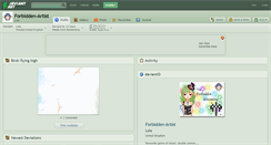 Desktop Screenshot of forbidden-artist.deviantart.com