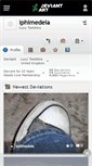Mobile Screenshot of iphimedeia.deviantart.com