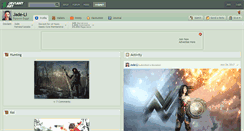 Desktop Screenshot of jade-li.deviantart.com