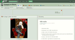 Desktop Screenshot of kurayami-no-kitsune.deviantart.com
