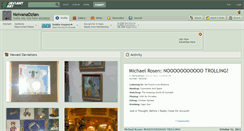 Desktop Screenshot of nelvanadzian.deviantart.com