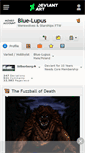 Mobile Screenshot of blue-lupus.deviantart.com