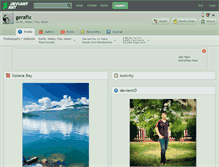 Tablet Screenshot of gerafix.deviantart.com