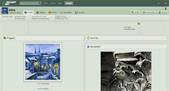 Desktop Screenshot of klint.deviantart.com