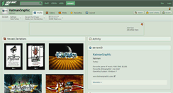 Desktop Screenshot of katmangraphic.deviantart.com