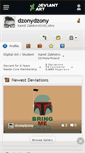 Mobile Screenshot of dzonydzony.deviantart.com