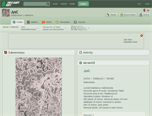 Tablet Screenshot of jysc.deviantart.com